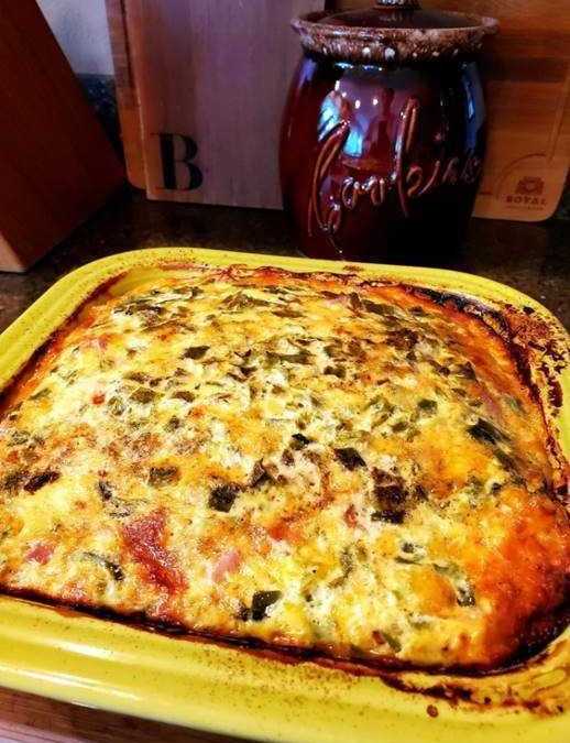 Breakfast Ham Casserole